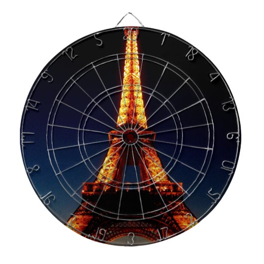 Eiffeltoren in Parijs Dartbord (Voorkant)