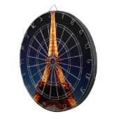 Eiffeltoren in Parijs Dartbord (Voorkant Rechts)