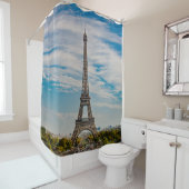 Eiffeltoren in Parijs Douchegordijn (In situ)
