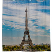 Eiffeltoren in Parijs Douchegordijn (Voorkant)