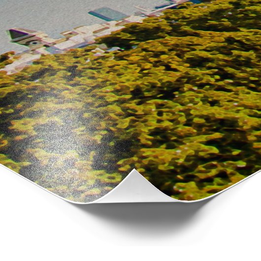 Eiffeltoren in Parijs Foto Afdruk (Hoek)