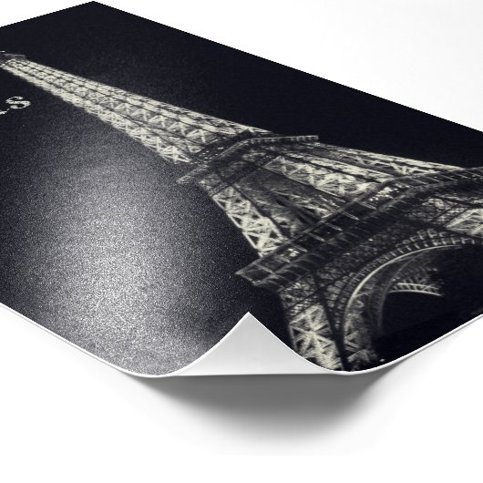Eiffeltoren in Parijs Foto Afdruk (Hoek)