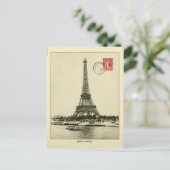 Eiffeltoren in Parijs Frankrijk Briefkaart (Staand voorkant)