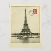 Eiffeltoren in Parijs Frankrijk Briefkaart (Voorkant)