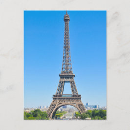 Eiffeltoren in Parijs, Frankrijk Briefkaart