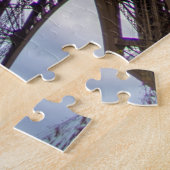 Eiffeltoren in Parijs, Frankrijk Legpuzzel (Zijkant)