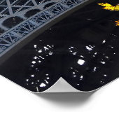 Eiffeltoren in Parijs, Frankrijk Poster (Hoek)