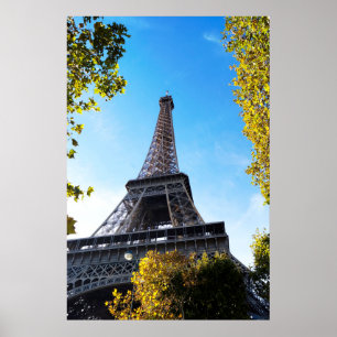 Eiffeltoren in Parijs, Frankrijk Poster