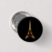 Eiffeltoren in Parijs Frankrijk Ronde Button 3,2 Cm (Voorkant /achterkant)