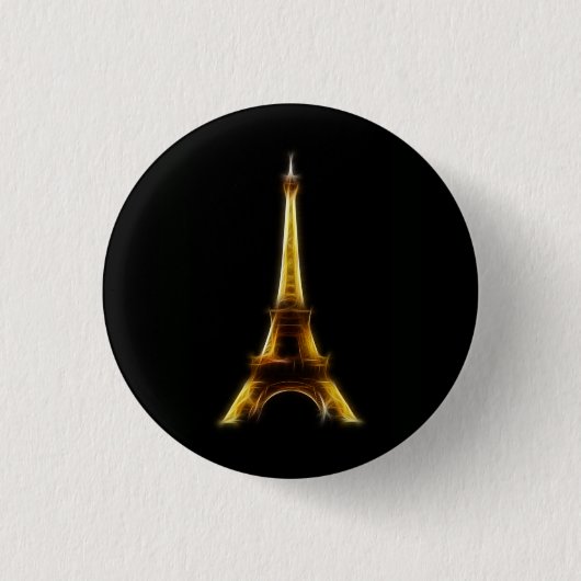 Eiffeltoren in Parijs Frankrijk Ronde Button 3,2 Cm (Voorkant)