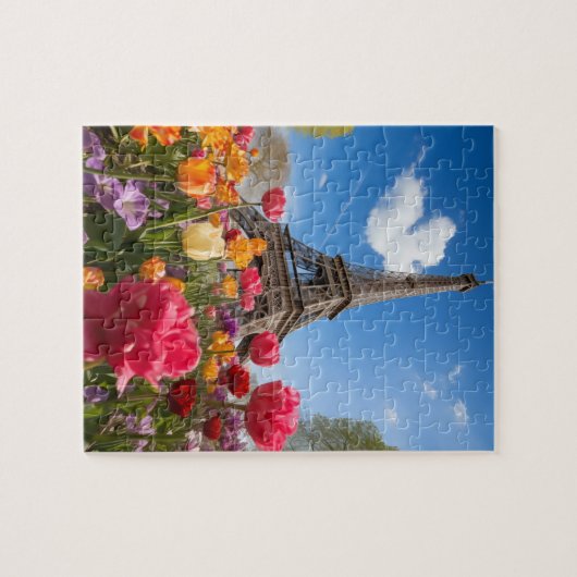Eiffeltoren in Parijs Legpuzzel (Horizontaal)