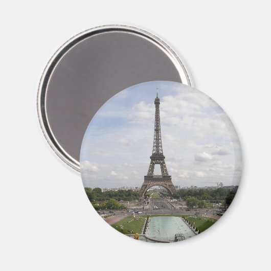 Eiffeltoren in Parijs Magneet (Voorkant / Achterkant)