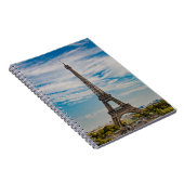 Eiffeltoren in Parijs Notitieboek (Rechterzijde)