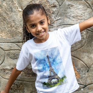 Eiffeltoren in Parijs nr2 T-shirt