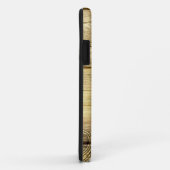 Eiffeltoren in Parijs op hout Case-Mate iPhone Case (Achterkant/rechts)