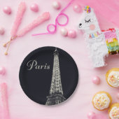 Eiffeltoren in Parijs Papieren Bordje (Feest)
