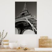 eiffeltoren in parijs poster (Keuken)