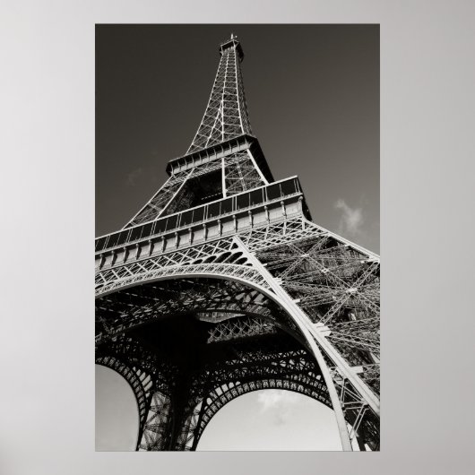 eiffeltoren in parijs poster (Voorkant)