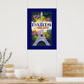 Eiffeltoren in Parijs Poster (Keuken)