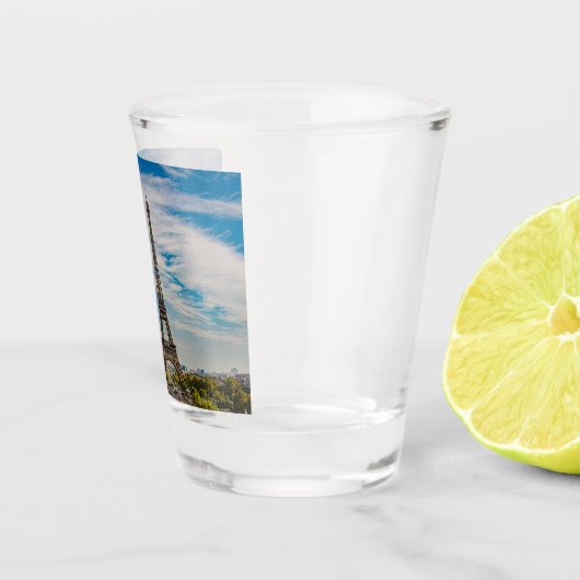 Eiffeltoren in Parijs Shot Glas (Rechts)