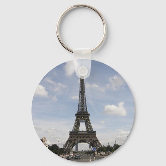 Eiffeltoren in Parijs Sleutelhanger (Voorkant)