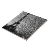 Eiffeltoren in Parijs Tegeltje (Zijkant)