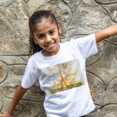 Eiffeltoren in Parijs tijdens zonsondergang nr1 T-shirt