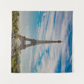 Eiffeltoren in Parijs Wandkleed (Voorkant (horizontaal))