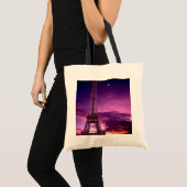Eiffeltoren in Sunshine Sky Tote Bag (Voorkant (product))