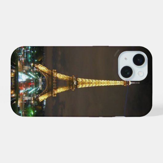 Eiffeltoren iPhone 15 Case (Achterkant horizontaal)