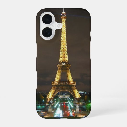 Eiffeltoren iPhone 16 Hoesje (Achterkant)