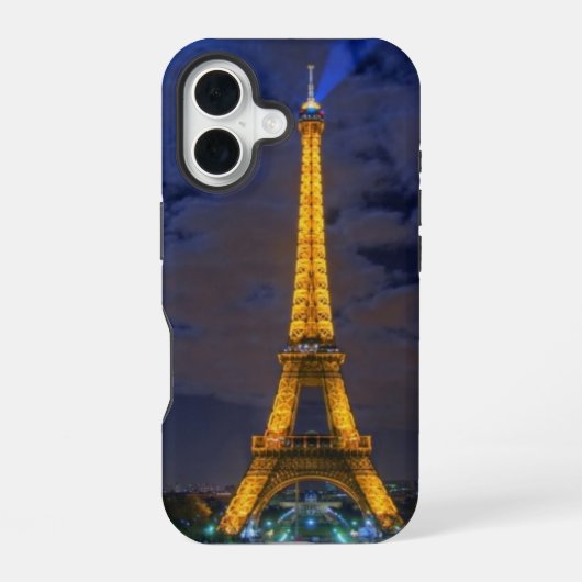 Eiffeltoren iPhone 16 Hoesje (Achterkant)