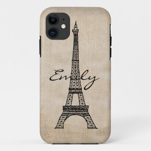 Eiffeltoren iPhone 5 Hoesje (Achterkant)