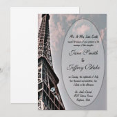 Eiffeltoren Kaart (Voorkant / Achterkant)