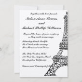 Eiffeltoren Kaart (Voorkant)