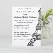 Eiffeltoren Kaart (Staand voorkant)