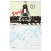 Eiffeltoren Kalender (Jan 2027)