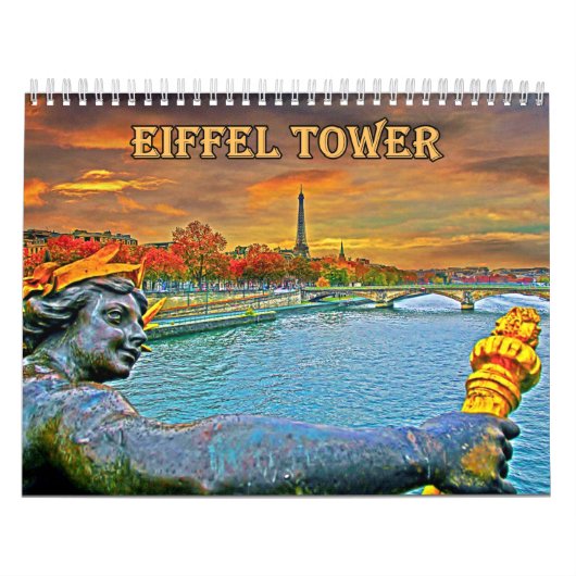 Eiffeltoren kalender (Hoes)