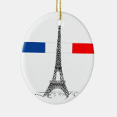 Eiffeltoren Keramisch Ornament (Rechts)