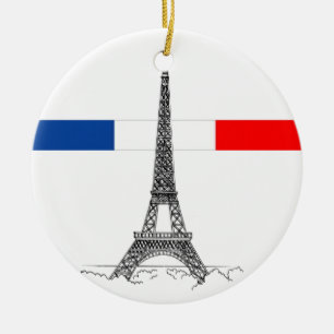 Eiffeltoren Keramisch Ornament
