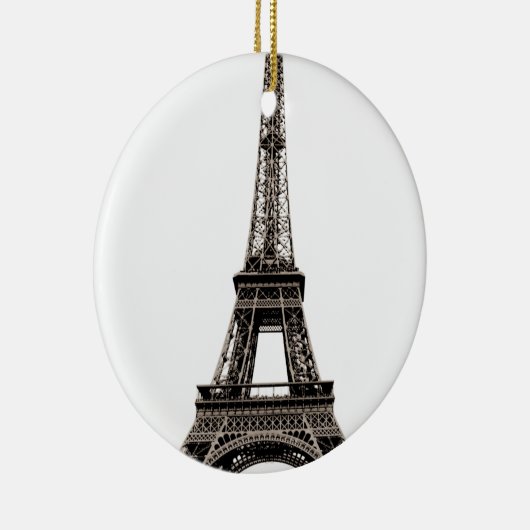 Eiffeltoren Keramisch Ornament (Rechts)