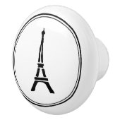 Eiffeltoren Keramische Knop (Rechts)