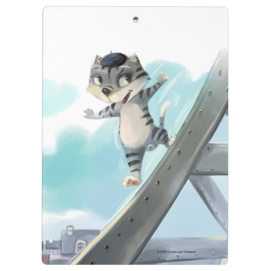 Eiffeltoren klembord (Achterkant)