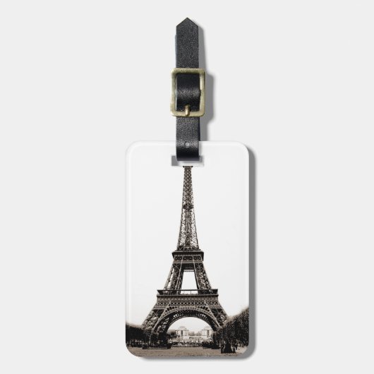 Eiffeltoren Labels voor bagage (Voorkant verticaal)