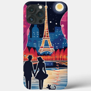 Eiffeltoren Landmark van Parijs Case-Mate iPhone Case