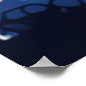 Eiffeltoren Landmark van Parijs Poster (Hoek)