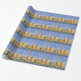 Eiffeltoren Las Vegas Parijs Limousine Nevada Cadeaupapier