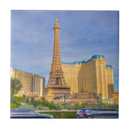 Eiffeltoren Las Vegas Parijs Limousine Nevada Tegeltje