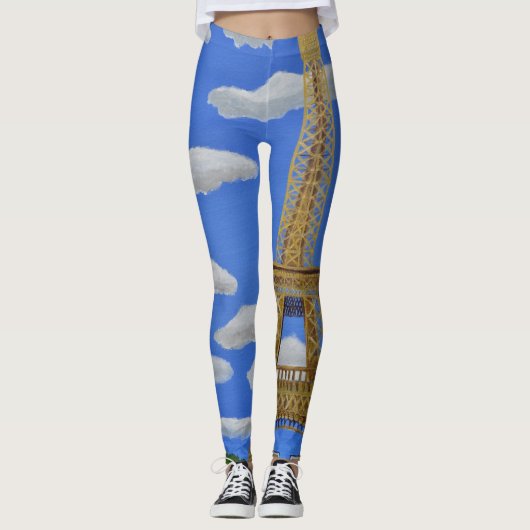 Eiffeltoren leggings (Voorkant)