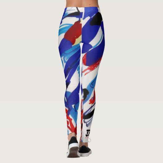 Eiffeltoren Leggings (Achterkant)